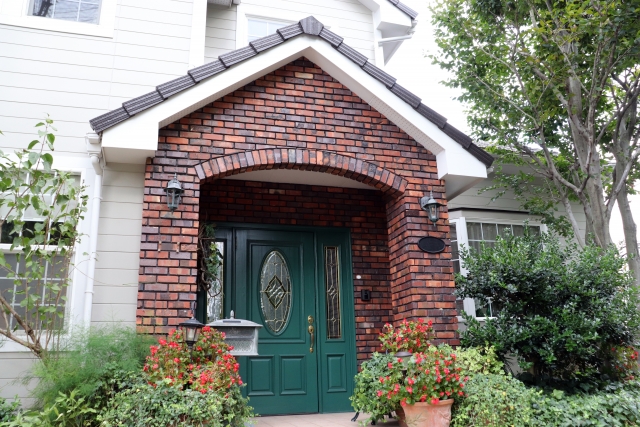 玄関のエクステリア